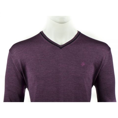 JERSEY CULTURE CUELLO PICO LINEA NEGRA