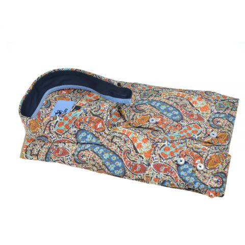 CAMISA CULTURE ESTAMP VINTAGE MULTICOLOR