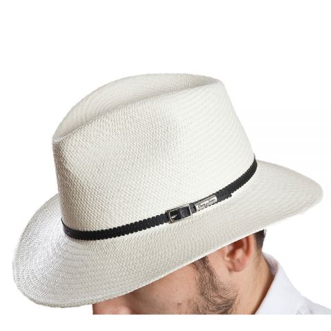 SOMBRERO COSTA Y SOLER PANAMÁ CINT. TRENZADO