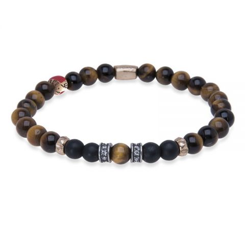 PULSERA PLATADEPALO B6D