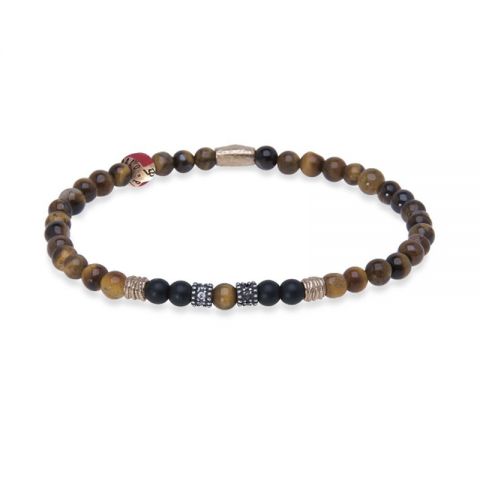 PULSERA PLATADEPALO B6G