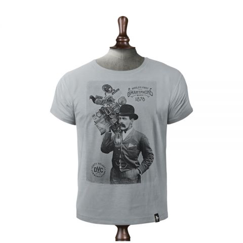 CAMISETA DIRTY VELVET SMARTPHONE HIGHRISE GREY 