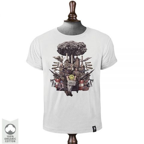 CAMISETA DIRTY VELVET COMFORTABLY NUMB VINT WHITE