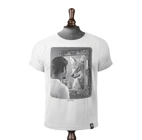 CAMISETA DIRTY VELVET SELF REFLECTION VINT. WHITE