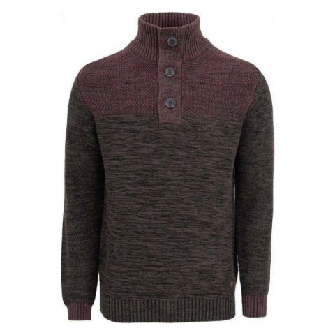 JERSEY PETROL CUELLO BOTONES