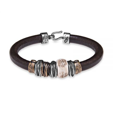 PULSERA PLATADEPALO MB2D