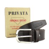 CINTURÓN PRIVATA PIEL