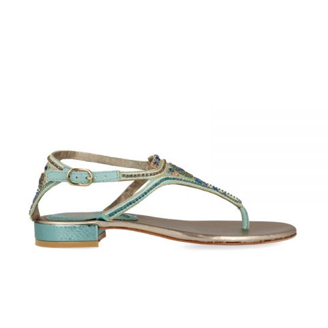 SANDALIA GIOSEPPO BOHO PEDRERÍA 