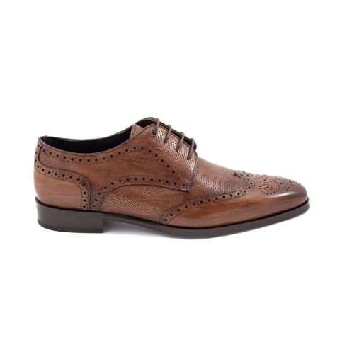 ZAPATO ANGEL INFANTES CORDONES PARMA DOC TAUPE