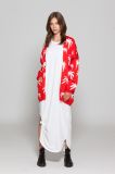CHAQUETA COTTON CANDY HOLLY ROJO/BLANCO