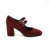 ZAPATO TACÓN PLUMERS AFELPADO