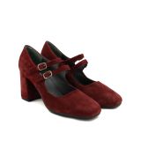 ZAPATO TACÓN PLUMERS AFELPADO