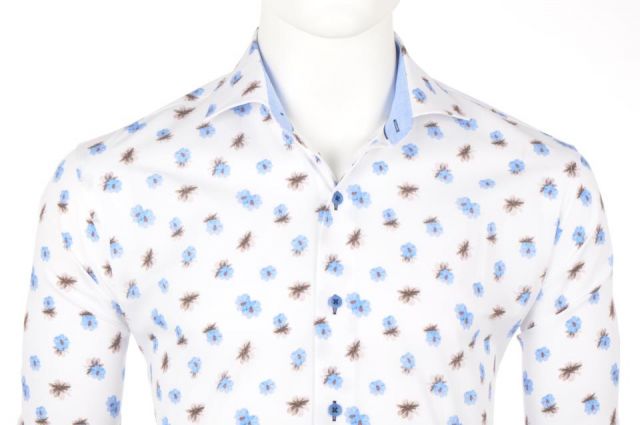 CAMISA EDEN VALLEY MARGARITA AZUL