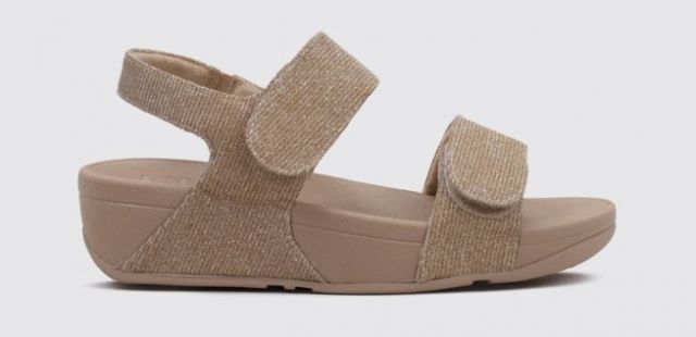 SANDALIAS FITFLOP LULU ADJ SHIMMERLUX B-ST