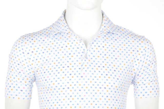 POLO EDEN VALLEY CON CIRCULOS AZUL