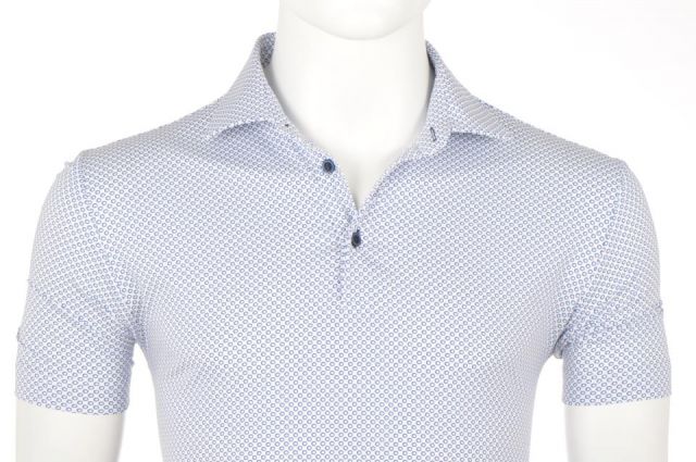 POLO EDEN VALLEY BLANCO CON CIRCULOS