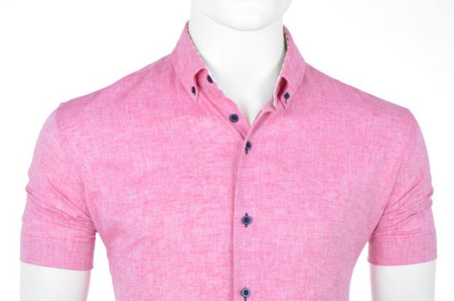 CAMISA EDEN VALLEY M/C LINO/ALGODON