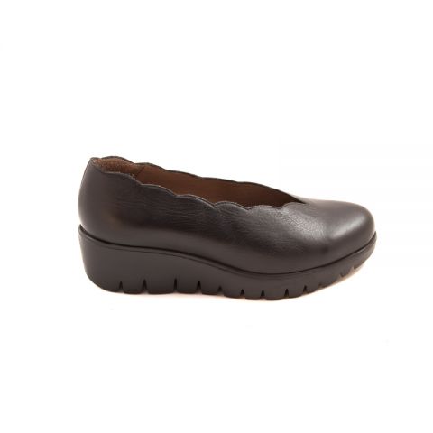 ZAPATO WONDERS VELVET NEGRO