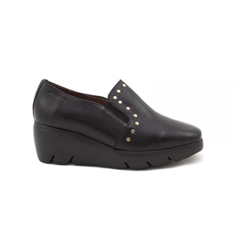 ZAPATO WONDERS VELVET NEGRO