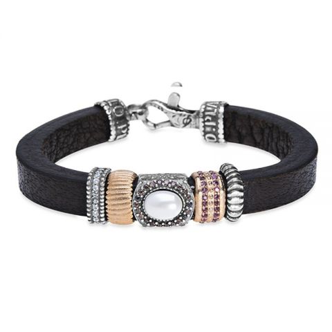 PULSERA PLATADEPALO CB134D