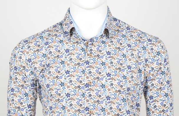 CAMISA EDEN VALLEY HOJAS 