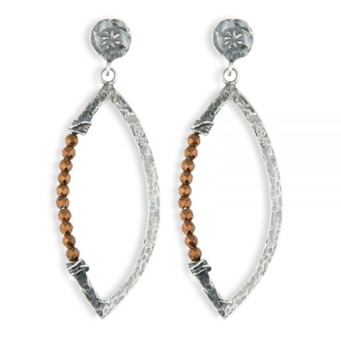 PENDIENTES PLATADEPALO CE67A