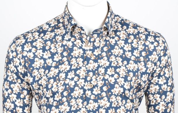 CAMISA EDEN VALLEY FLOR DORADA