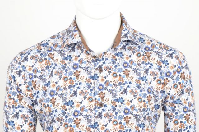 CAMISA EDEN VALLEY HOJAS Y FLORES 