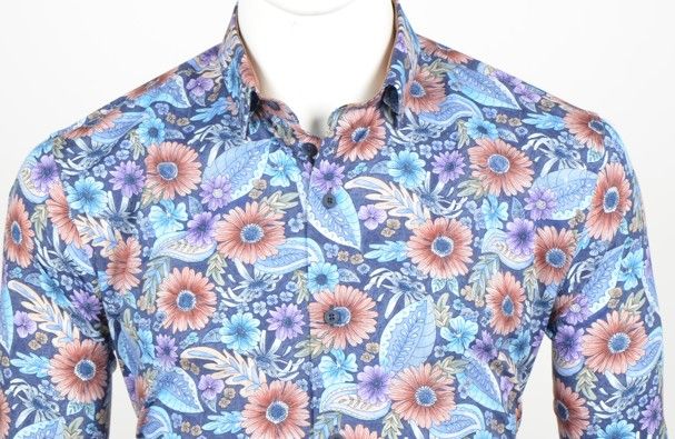 CAMISA EDEN VALLEY FLOR