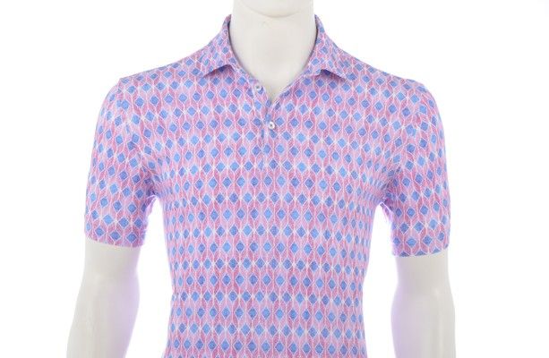 POLO EDEN VALLEY ESTAMPADO GEOMETRICO 