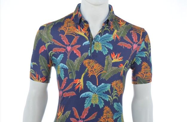 POLO EDEN VALLEY  HOJAS TROPICALES