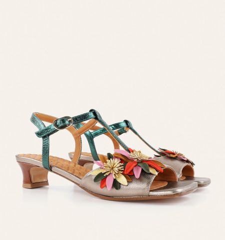 SANDALIAS CHIE MIHARA FLOWERS