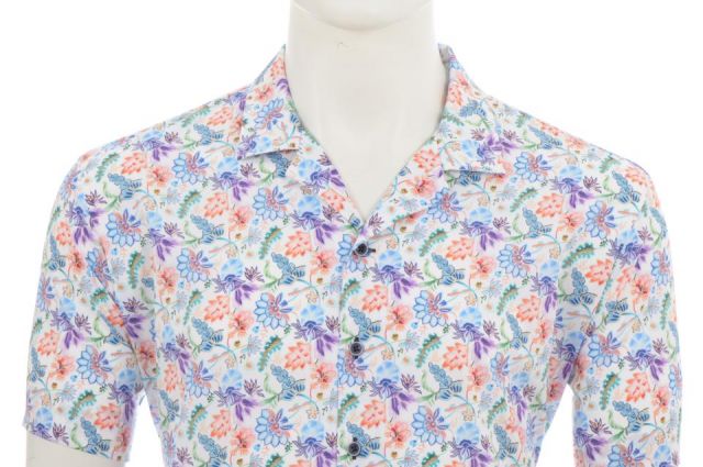 CAMISA EDEN VALLEY FLORES HONOLULU COTTON
