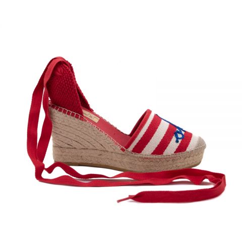 SANDALIA VIDORRETA YUTE RAYA ROJO 