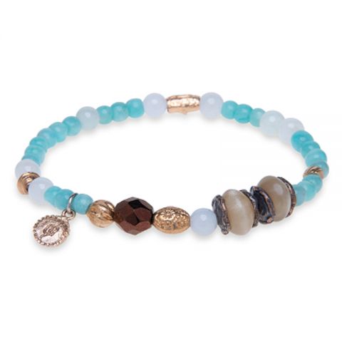 PULSERA PLATADEPALO TB28G2