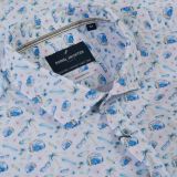 CAMISA DANIEL HECHTER BLANCA GAFAS 