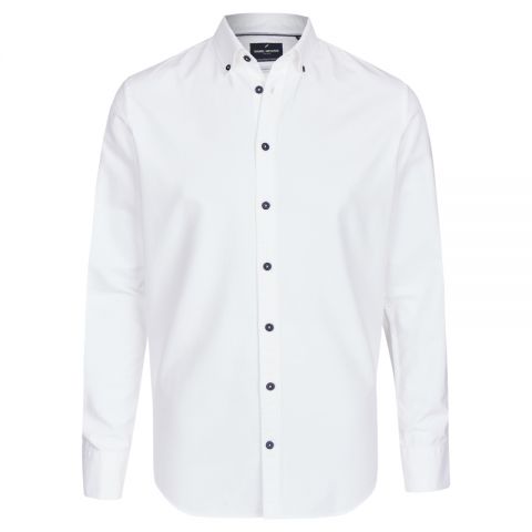 CAMISA DANIEL HECHTER BOTONES NEGROS