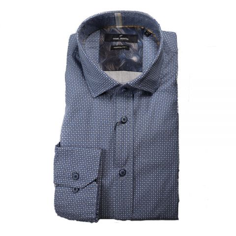 CAMISA DANIEL HECHTER MOSAICO COLORES