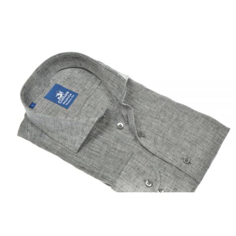 CAMISA CULTURE LINO GRIS