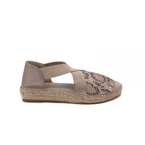 SANDALIA VIDORRETA SERPIENTE METAL ORO 